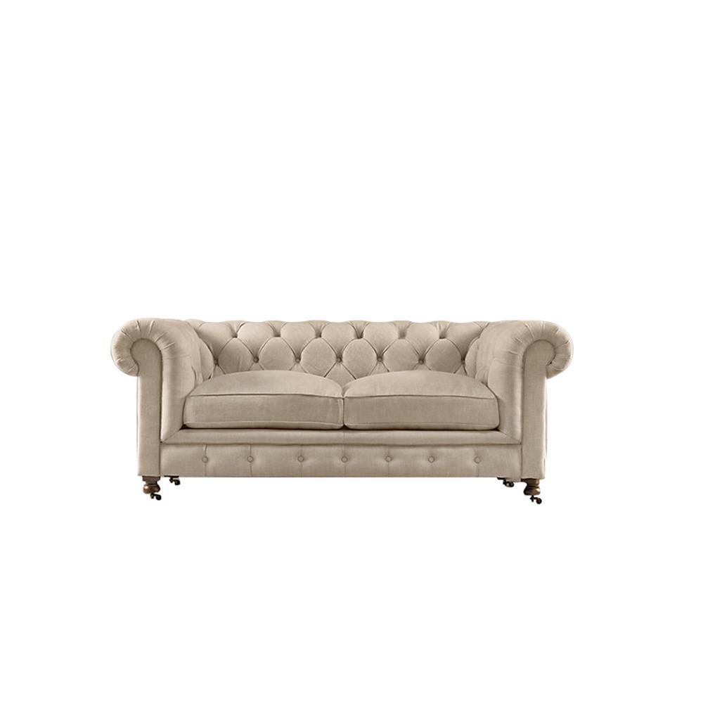 ChicComfort Two Seater Sofa, Velvet - Joe’s Haven