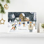 Christmas decor for living room | Wall art print