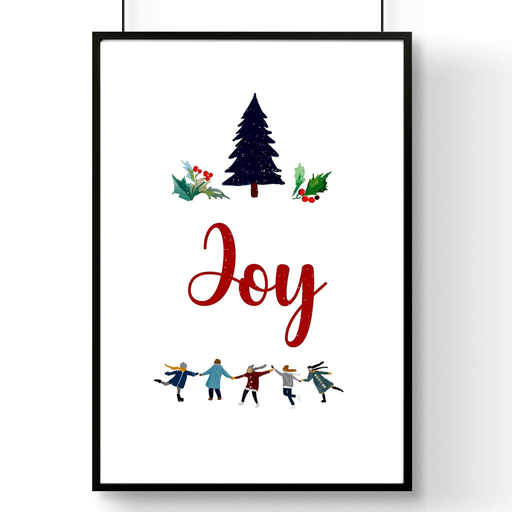 Christmas wall decorations | wall art print