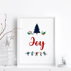 Christmas wall decorations | wall art print
