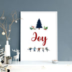 Christmas wall decorations | wall art print