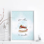 Christmas wall hanging decorations wall art