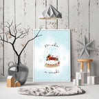 Christmas wall hanging decorations wall art