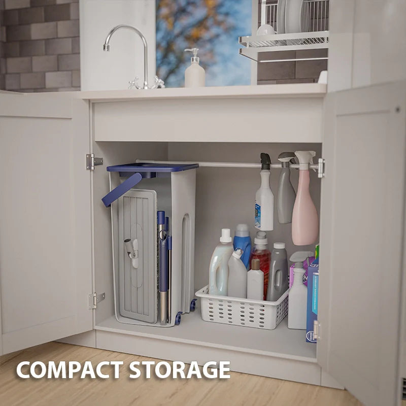 Mop PRO Compact — Multi-Functional Wash & Dry Mop and Bucket Set