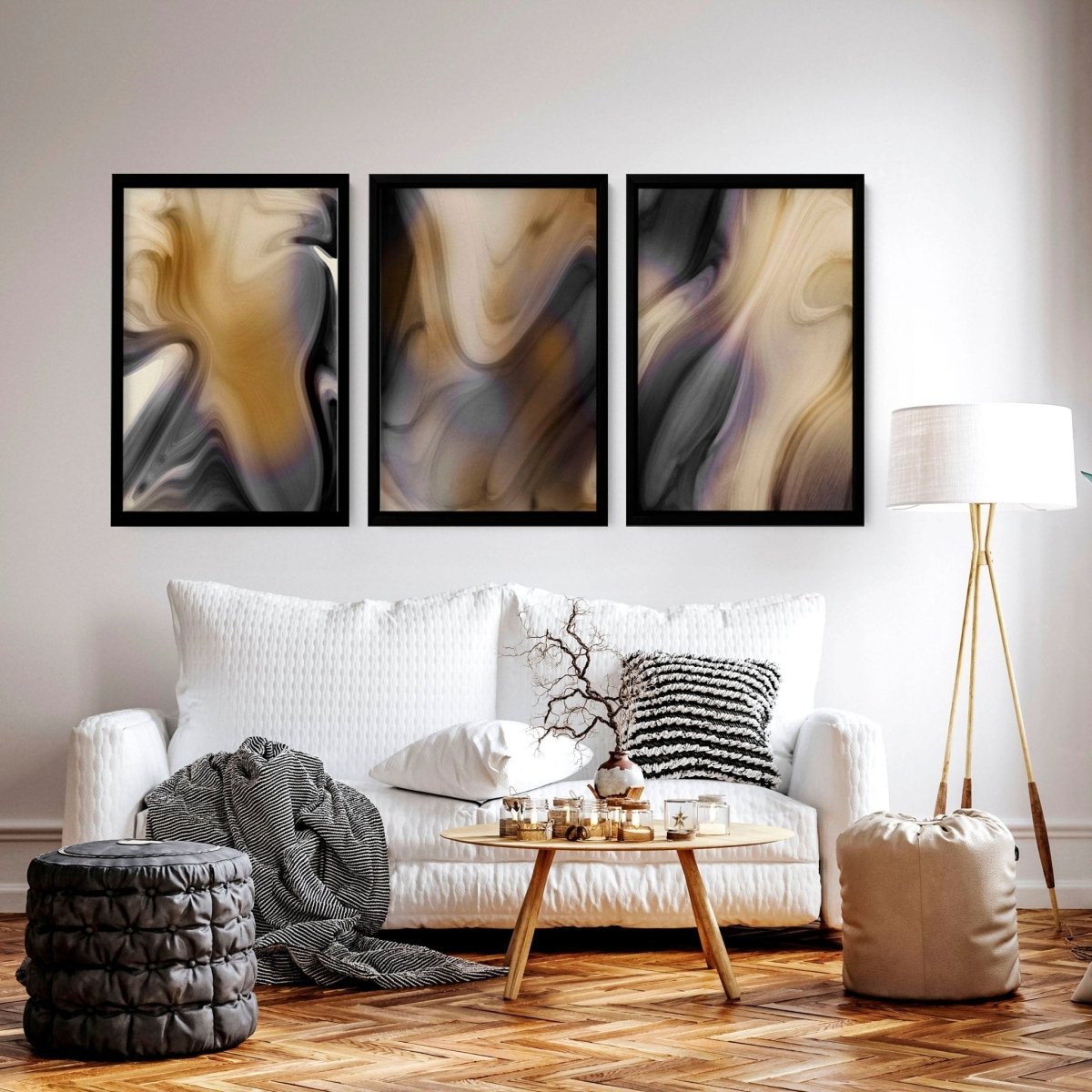 3 Wall Art Set | Contemporary wall art prints - Joe’s Haven