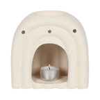 Cream Speckle Arch Oil Burner - Joe’s Haven
