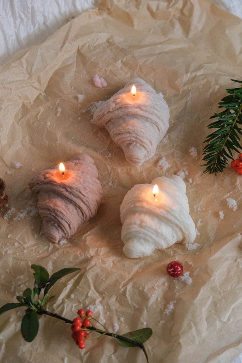 Croissant Shaped Candle - Joe’s Haven