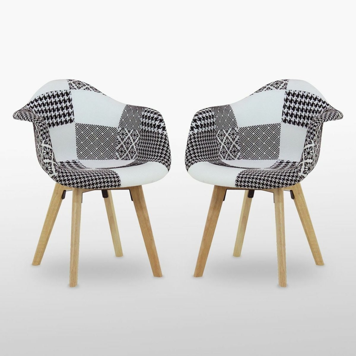 Chrono Patchwork Tub Chair - Joe’s Haven