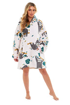 OLIVIA ROCCO Oversized Sloth Hoodie Blanket With Reversible Sherpa Fleece Giant 6XL - Joe’s Haven