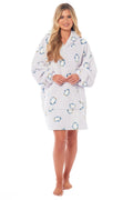 OLIVIA ROCCO Oversized Penguin Hooded Blanket Plush Fleece Reversible Sherpa Giant Hoodie - Joe’s Haven