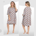 OLIVIA ROCCO Ladies Highland Cow Cream Baggy Nightdress Oversized T Shirt Nightshirt 100% Cotton Super Soft Cosy Home Loungewear - Joe’s Haven
