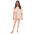 OLIVIA ROCCO Ladies Oversized Cotton T Shirt And Leggings PJ Set With Giraffe And Zebra - Joe’s Haven