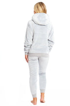 OLIVIA ROCCO Matching Mother Daughter Plush Fleece Hooded Pyjama Set Embroidered Sloth - Joe’s Haven