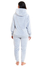 OLIVIA ROCCO Matching Mother Daughter Raccoon Fleece Hooded Pyjama Set With Sherpa Lining - Joe’s Haven