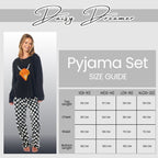 OLIVIA ROCCO Womens Thermal Fleece Pyjamas Set Highland Cow Animal Print Winter Super Soft Cosy Home Loungewear - Joe’s Haven