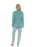 OLIVIA ROCCO Panda Snuggle Fleece Pyjama Set Women With Printed Pants Easy Care Fabric - Joe’s Haven