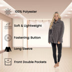 OLIVIA ROCCO Womens Sherpa Top And Leggings Lounge Set With Double Pockets Long Sleeve - Joe’s Haven