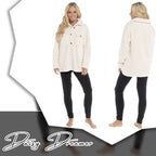 OLIVIA ROCCO Womens Sherpa Top And Leggings Lounge Set With Double Pockets Long Sleeve - Joe’s Haven