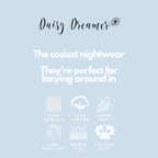 OLIVIA ROCCO Womens Grey Cotton Pyjama Set With Teddy Bear Design Cosy Easy-Care Nightwear Set - Joe’s Haven