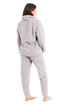 OLIVIA ROCCO Women's Teddy Fleece Lounge Set Zip Up Pyjama with Elasticated Waistband - Joe’s Haven