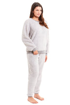 OLIVIA ROCCO Women's Teddy Fleece Pyjama Set Super Soft Stretchable Loungewear Crew Neck - Joe’s Haven