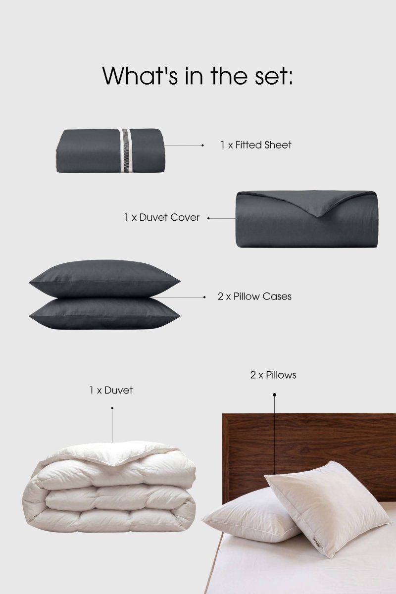 Sateen Move-In Bedding Set - Joe’s Haven