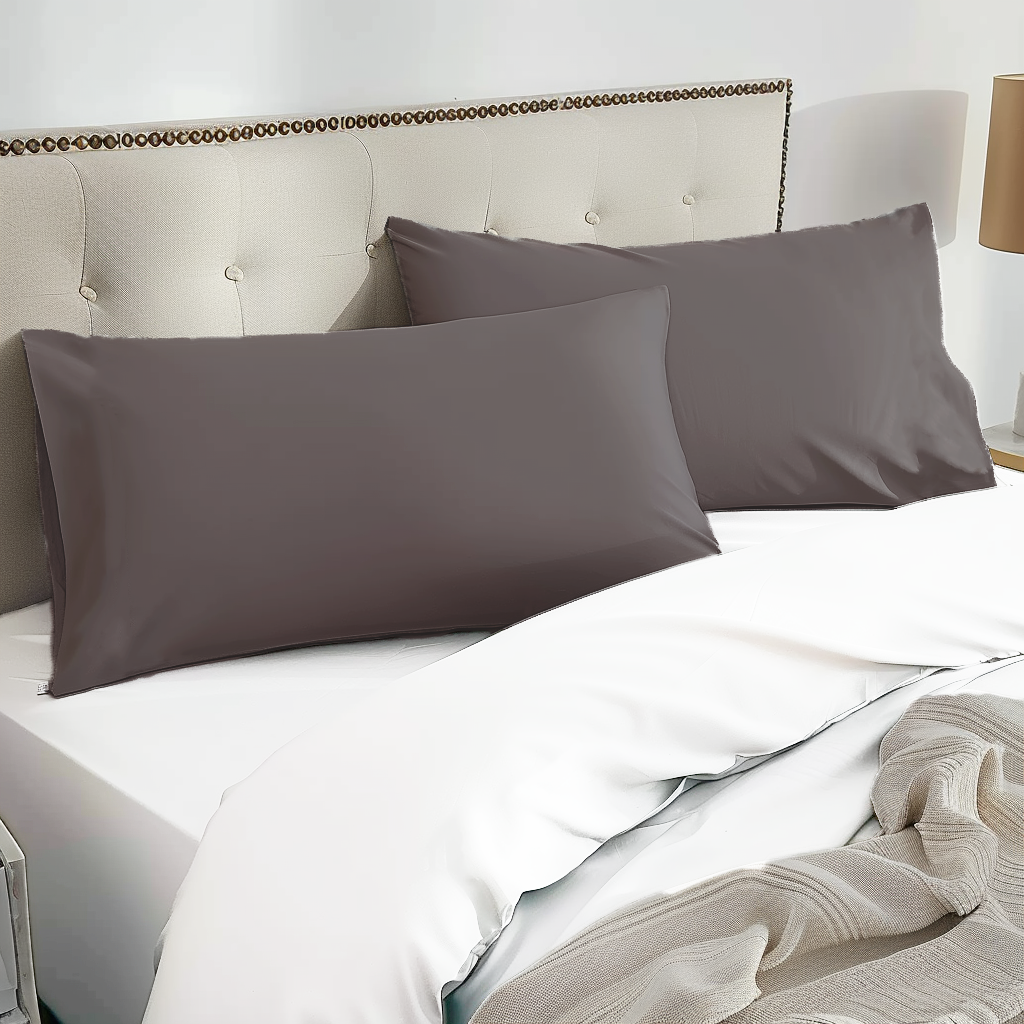 100% Organic Bamboo Silk Pillowcases (2 Pack)