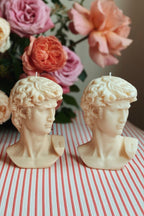Scented David Bust Candle - Joe’s Haven