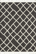 Scandi Indoor Rug Anthracite & White - Joe’s Haven