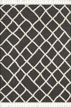 Scandi Indoor Rug Anthracite & White - Joe’s Haven