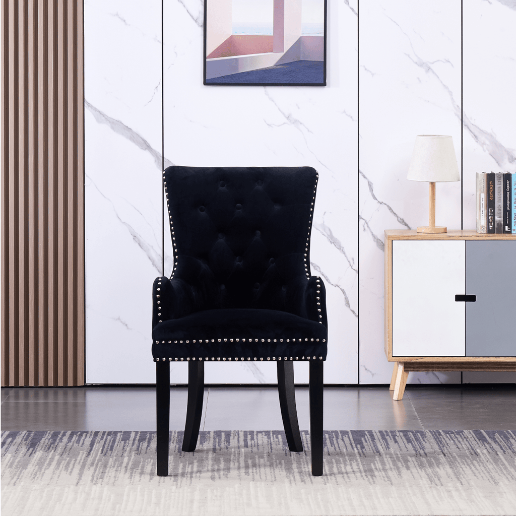 Windsor LUX Velvet Dining Chair (with armrests) - Joe’s Haven