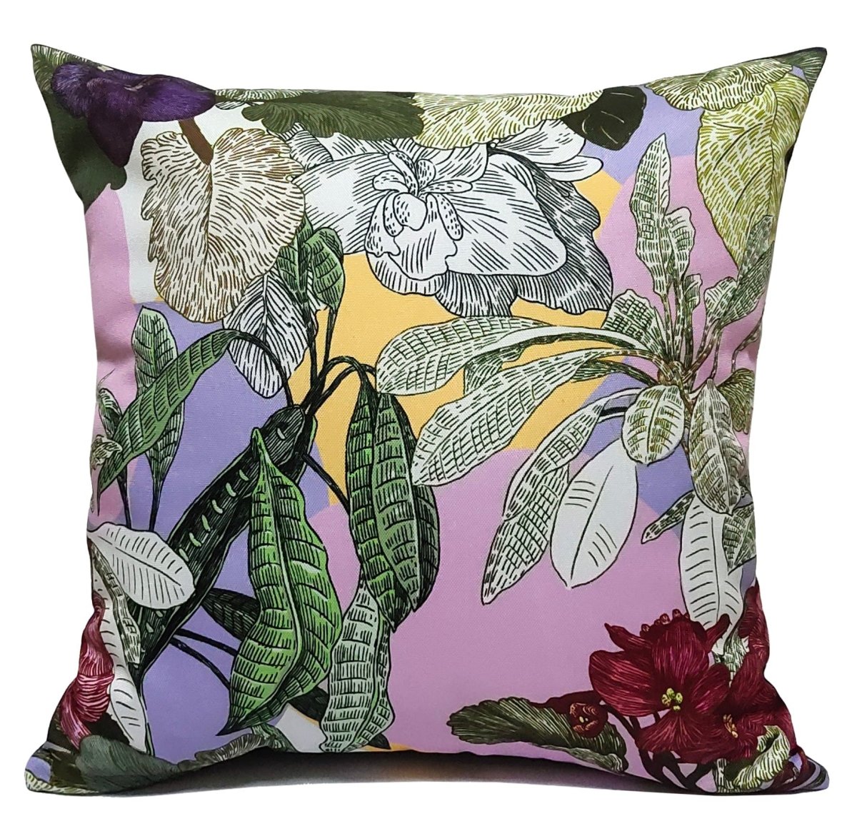 Dhalia Lilac Outdoor Waterproof Cushions - Joe’s Haven