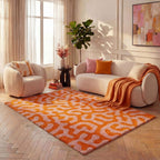 Joli Doodle Orange & Pink Rug - Joe’s Haven