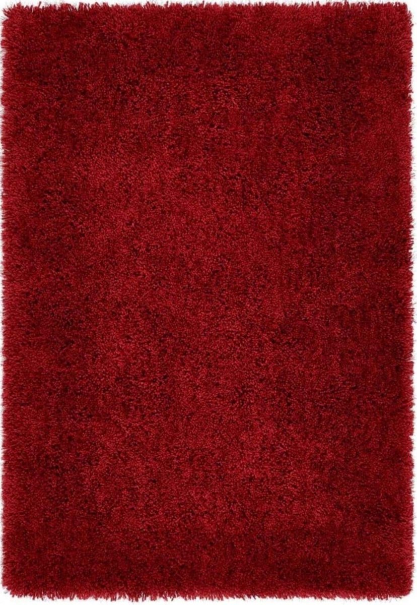 Chicago Red Shaggy Rug - Joe’s Haven