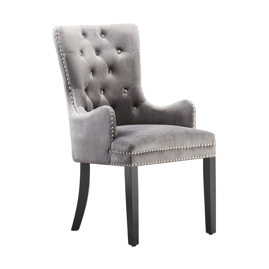 Windsor LUX Velvet Dining Chair (with armrests) - Joe’s Haven