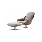 Herton Lounge Chair And Ottoman, Swivel Armchair - Joe’s Haven
