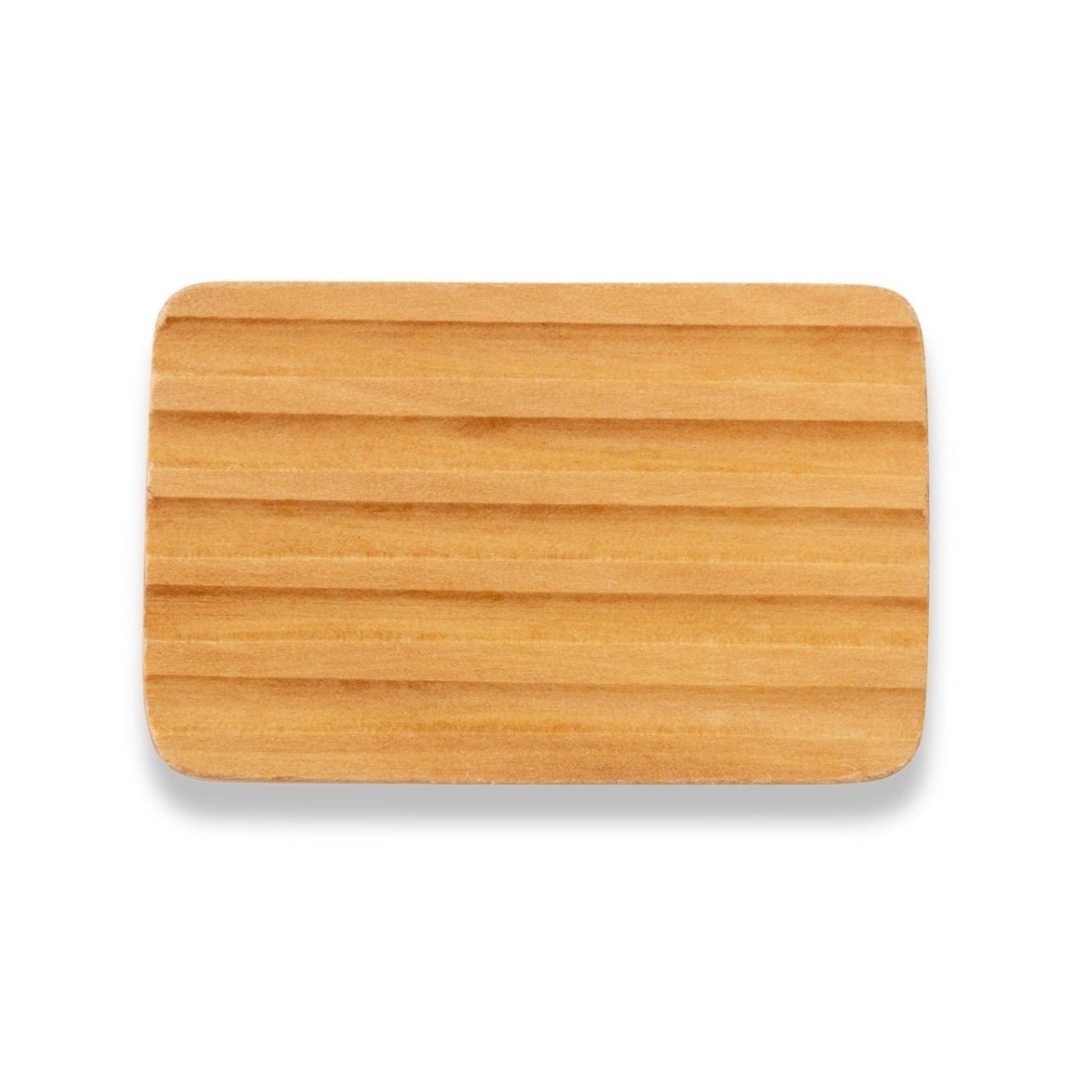 Eco Bath London Beech Wood Ridged Soap Dish - Joe’s Haven
