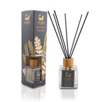 Eco Bath London French Lavender Reed Diffuser - Luxurious Home Fragrance with Natural Essential French Lavender Oil, 100ml (3.38 Fl.Oz) - Joe’s Haven