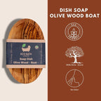 Eco Bath London Olive Wood Boat Shape Soap Dish - Joe’s Haven