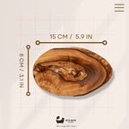 Eco Bath London Olive Wood Leaf Soap Dish - Joe’s Haven