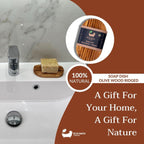 Eco Bath London Olive Wood Ridged Soap Dish - Joe’s Haven