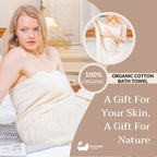 Eco Bath London Organic Cotton Bath Towel - Available in Multiple Sizes - Joe’s Haven