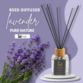 Eco Bath London Reed Diffuser Collection - Luxurious Home Fragrance, Long - Lasting Room Diffusers with Natural Essential Oils, 100ml (3.38 Fl.Oz), Multiple Scents Available - Joe’s Haven