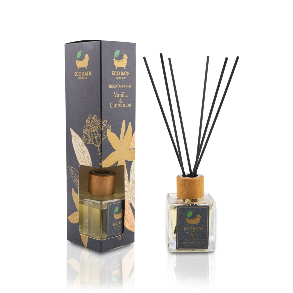 Eco Bath London Reed Diffuser Collection - Luxurious Home Fragrance, Long - Lasting Room Diffusers with Natural Essential Oils, 100ml (3.38 Fl.Oz), Multiple Scents Available - Joe’s Haven
