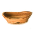 Eco Bath Soap Dish - Olive Wood Bath Shape - Joe’s Haven