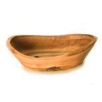 Eco Bath Soap Dish - Olive Wood Bath Shape - Joe’s Haven
