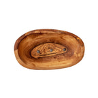 Eco Bath Soap Dish - Olive Wood Bath Shape - Joe’s Haven