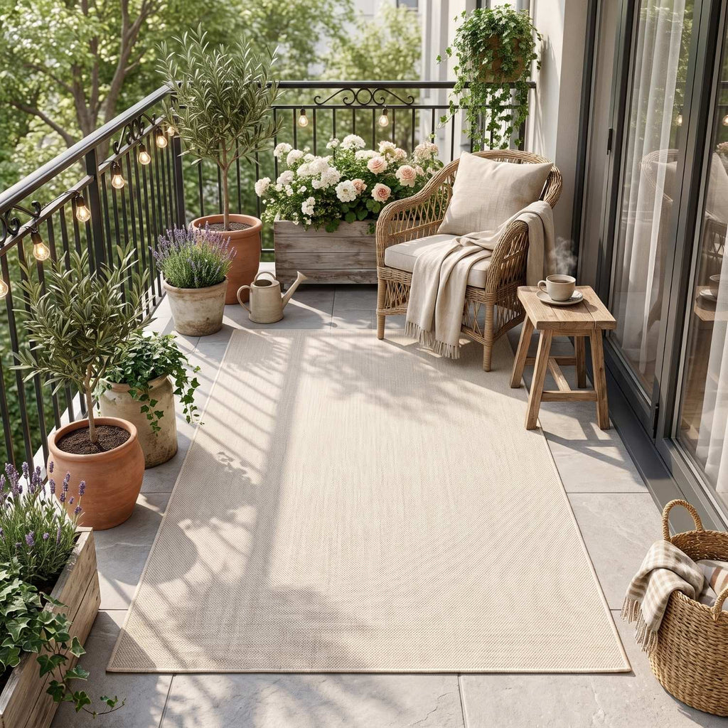 Ecology Outdoor Rug Cream | 500c - Joe’s Haven