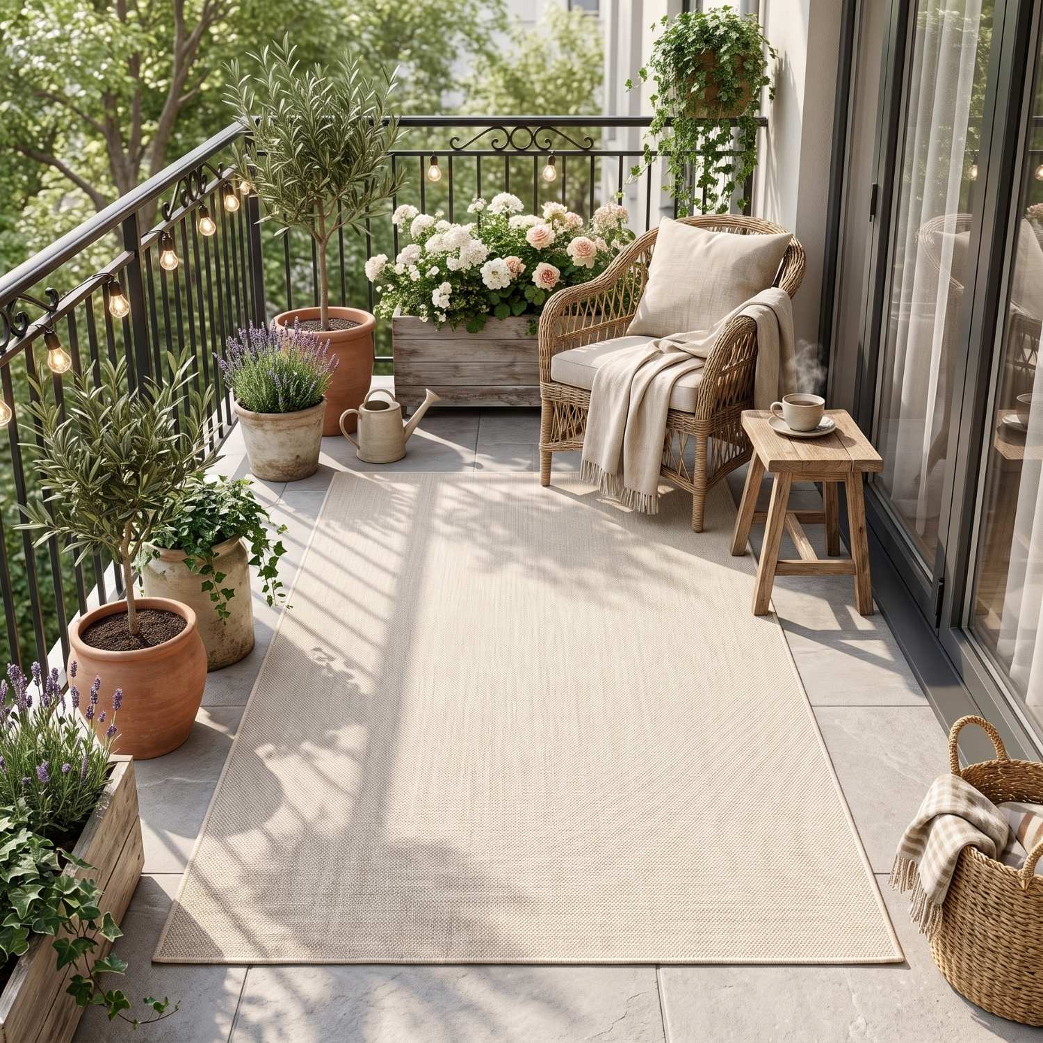 Ecology Outdoor Rug Cream | 500c - Joe’s Haven