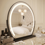 Elara LED Vanity Mirror Black